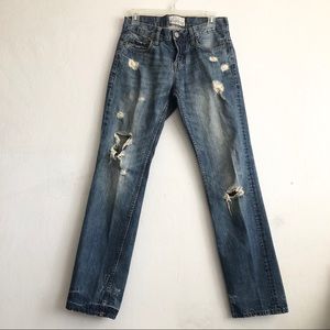 Aeropostale Men’s Bowery Slim Straight Jeans